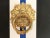 Mid Century Brass Faux Bois Wreath Door Knocker For Sale - Image 6 of 18