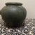 Traditional Antique Bronze-Inspired Ceramic Vase – Weathered Patina Vase With Lion Crest For Sale - Image 3 of 10