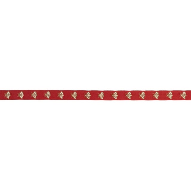 Hubert's Bees Tape is a chic and charming, embroidered trim inspired by a classic Napoleonic symbol. With delicate bees...