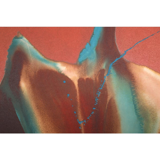 Abstract Spirit Coasas VIII, Lamar Briggs Lithograph For Sale - Image 3 of 6