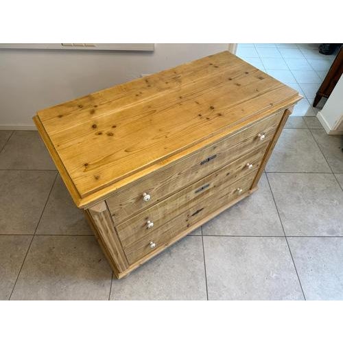 Brown Antique Gründerzeit Chest of Drawers For Sale - Image 8 of 16