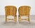 Set of Four McGuire Barrel Back Rattan Bamboo Dining Armchairs For Sale - Image 18 of 18