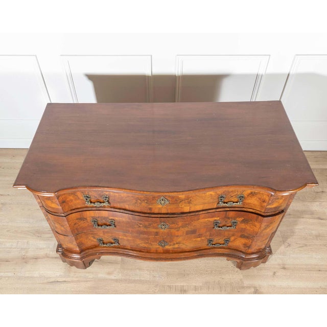 Wood 18th Century Walnut Chest Of Drawers From Verona For Sale - Image 7 of 11