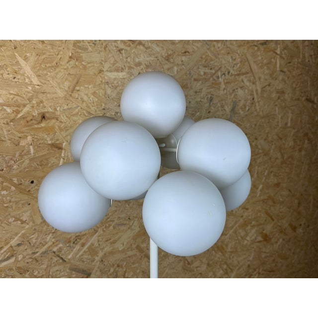 White Vintage Swiss Floor Lamp by E.R. Nele for Temde Leuchten, 1960s For Sale - Image 8 of 18