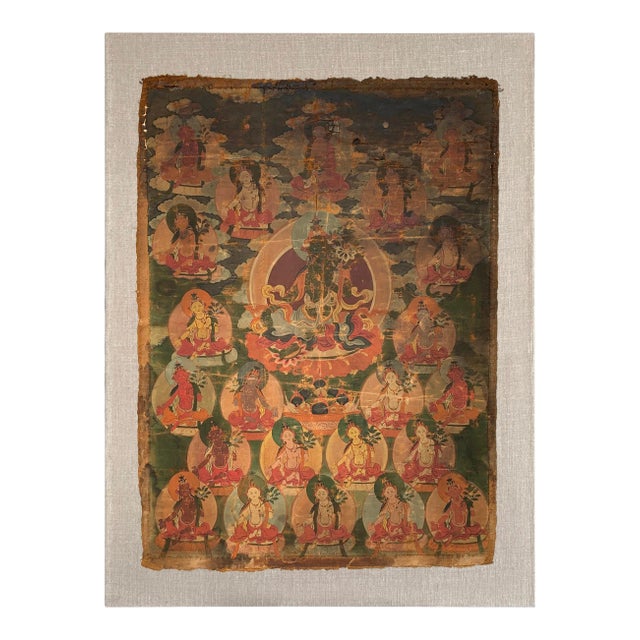 18th Century Tibetan Thangka Painting For Sale