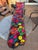 Extra Large Mexican Embroidery Floral Table Runner for a statement piece on a dining room table. This is a gorgeous piece...