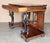 Mid 19th Century Mid 19th Century Austrian Empire Console Table with back mirror and Swan Pedestals For Sale - Image 5 of 18