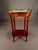 Elegant French craftsmanship meets timeless Louis XVI styling in this exceptional 19th-century kidney-shaped side table,...