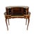 Elegant and finely proportioned, this French-style ladies desk presents a graceful silhouette enriched by warm mahogany...