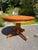 Mission Vintage Mission-Style Oak Expandable Dining Table For Sale - Image 3 of 5
