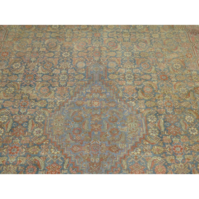 Early 20th Century Zabihi Collection Oversize Persian Bibikabad Rug - 10'8" x 16'7" For Sale - Image 10 of 10