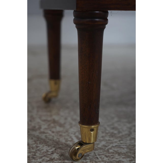 Madison Square 1 Drawer Inlaid Mahogany Bookcase For Sale - Image 12 of 15