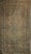 Distressed Antique Persian Rug- 6'3"x 3'6" For Sale