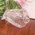 Transparent Vintage Brandy Decanter, English, Glass, Spirit Bottle, Art Deco, Mid Century For Sale - Image 8 of 10