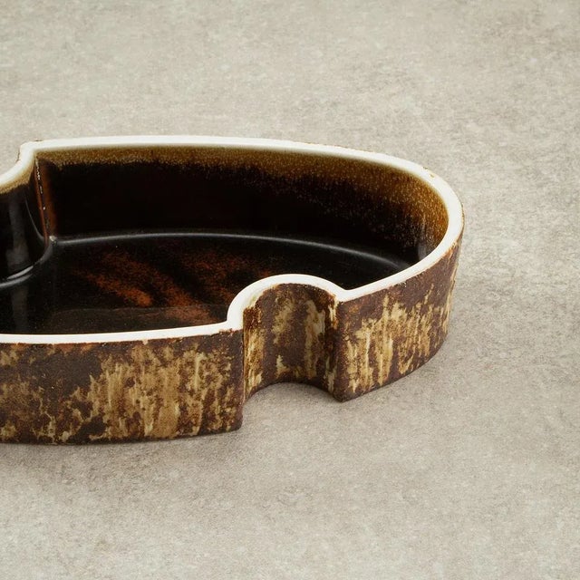 Oval Ikebana Vase from Yamasan, Japan, 1960s For Sale - Image 6 of 11