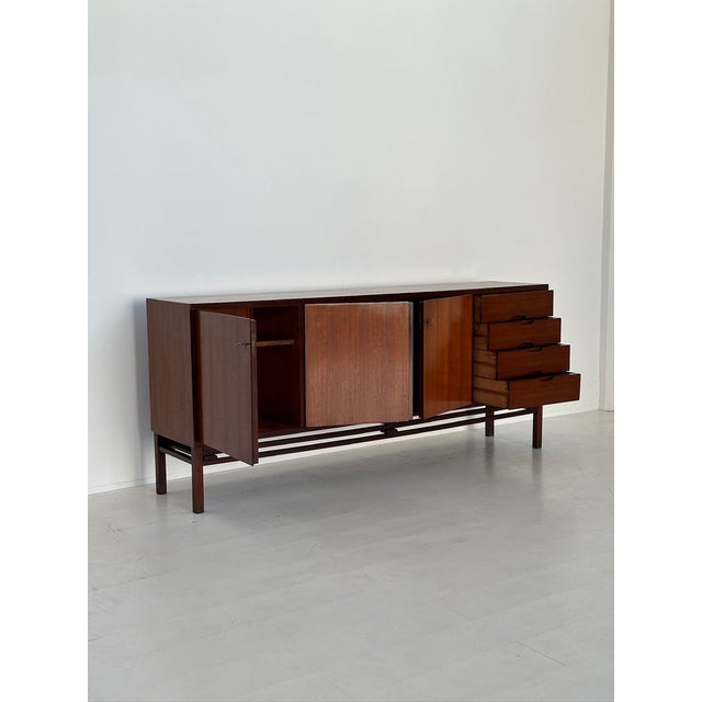 Vintage Sideboard in Teak, 1970s, in Flawless conditions. Designed 1970 to 1979