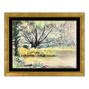 Early 20th Century Creek Bend, Paul-Émile Pissarro