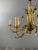 Gilded Metal Chandelier, Italy, 1950 For Sale - Image 4 of 12