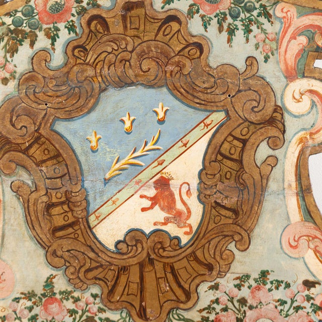 Late 19th Century Hand Painted Italian Architectural Accent For Sale - Image 6 of 11