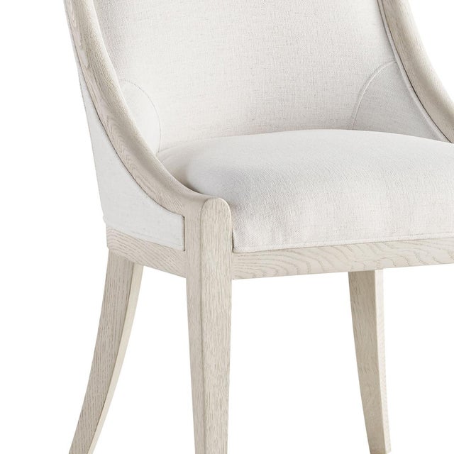 2020s Light Oak Classic Dining Chairs - a Pair For Sale - Image 5 of 5