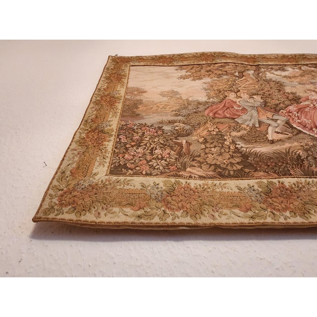 Vintage Jacquard Tapestry, 1960s For Sale - Image 4 of 18