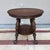 Antique Quartersawn Oak Round Tabouret Table With Glass Ball & Claw Feet For Sale - Image 18 of 18