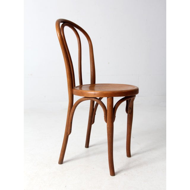 Antique Bentwood Bistro Chair For Sale - Image 10 of 12