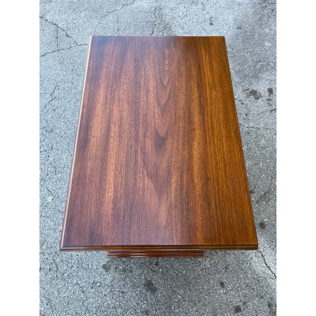Henkel Harris Black Walnut Nightstand For Sale - Image 6 of 9