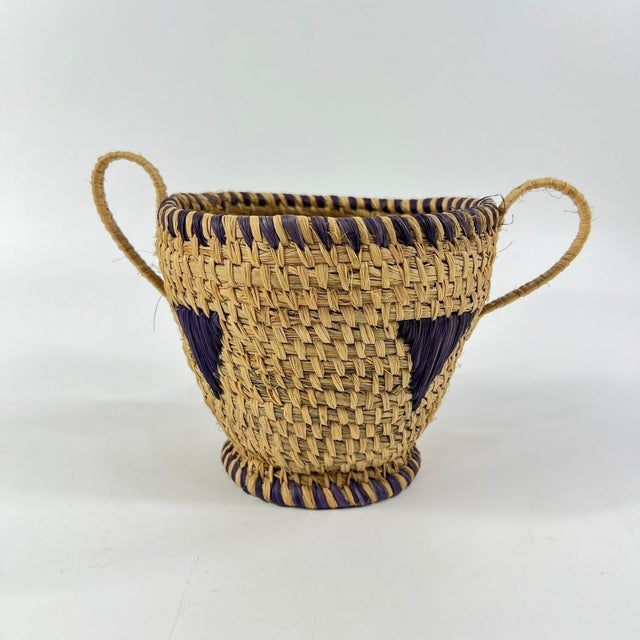 Early 20th Century Hausa Basket Nigeria MATTER COLLECTION For Sale In Denver - Image 6 of 8