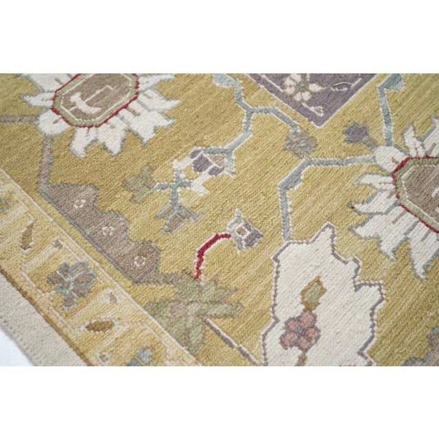 Traditional Contemporary Sumak Rug 10'0'' X 14'0'' For Sale - Image 3 of 9