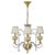 Collection Flower Chandelier in Metal and Crystal by Jago For Sale - Image 6 of 6