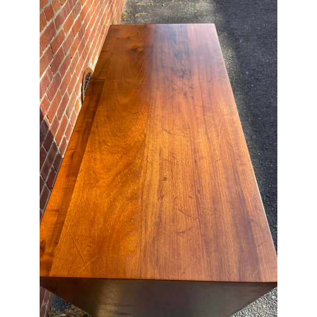 1960s Mid Century Danish Style Teak Media & Vinyl Record Cabinet For Sale - Image 11 of 15