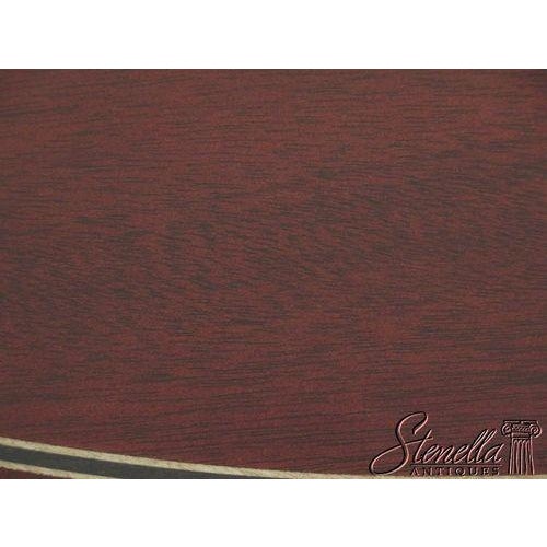 Kindel Model #76-012 Round Empire Mahogany Library Table For Sale In Philadelphia - Image 6 of 10