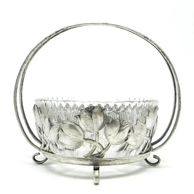 Metal Postmodern Sugar Bowl from Hefra, Poland, 1970s For Sale - Image 7 of 7