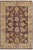 1990s Vintage Contemporary Ziegler Kafkaz Brown/Ivory Wool Rug - 2′ × 2′11″ For Sale