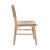 Worlds Away Matthew Izzo Home Monroe Cerused Oak Rattan Wrapped Dining Chair For Sale - Image 4 of 6