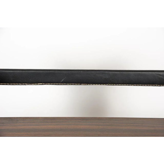 Leather Covered Shelf by Jacques Adnet, 1950 For Sale - Image 6 of 10