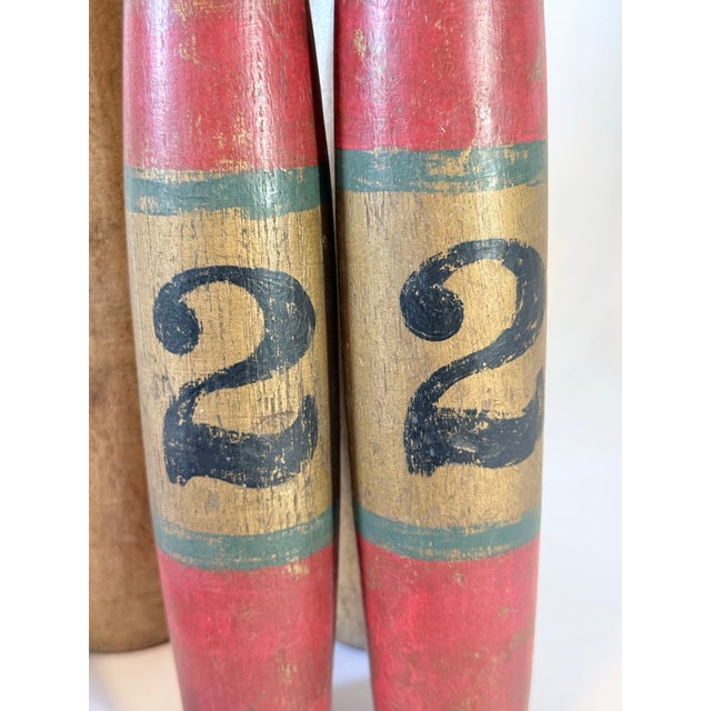 Lot of Indian Exercise Pins and/or Juggling Pins. For Sale - Image 10 of 10