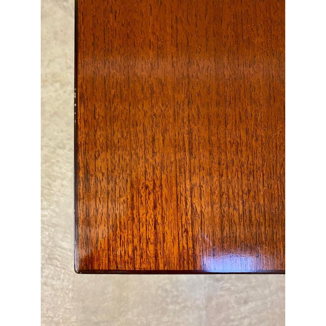 1960s Mid-Century Modern Extendable Model 413SP Dining Table in Teak by Fred Ruf for Knoll International, 1960s For Sale - Image 5 of 15