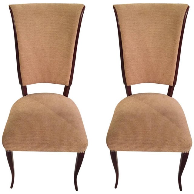 French Art Deco Side Chairs - a Pair For Sale In New York - Image 6 of 6