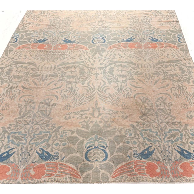 Arts & Crafts Doris Leslie Blau Antique William Morris Arts & Crafts Textile For Sale - Image 3 of 8