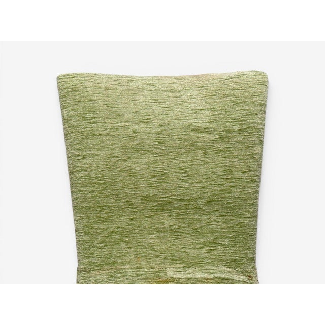 Swedish Modern, Scoop Lounge Chair, Green Fabric, Beech, Sweden, 1940s For Sale In New York - Image 6 of 10