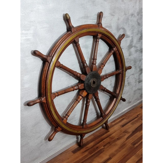 Shipping Steering Wheel with 10 Spokes For Sale - Image 11 of 11