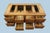 Very cool vintage oak library card filing cabinet. 8 drawers in total, situated in 2 rows of 4. Made to stack with others...