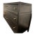 Crate & Barrel Keane 64" 6-Drawer Dresser — Black Wood Oak For Sale