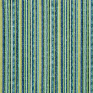 Schumacher Primavera Stripe Fabric in Meadow