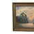 Vintage Signed K. Fjeilberg Mountain Landscape Painting With Sailboats in Gilt Wood Frame Possibly 1930s Norway. For Sale - Image 4 of 10