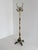 An exceptional Italian hall stand from the 1960s, crafted from luxurious onyx marble and finely detailed brass. Combining...