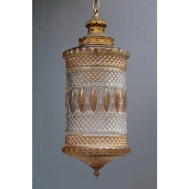 1950s 1950s Mid-Century Modern Stunning Vistosi 1950s Murano Glass Pendant Chandelier For Sale - Image 5 of 10