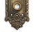 Antique Lockwood Italian Renaissance Bronze Genoa Door Knob Set For Sale - Image 6 of 9